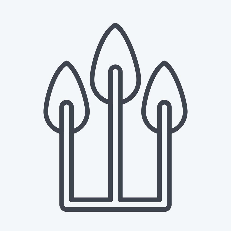 Icon Natural Ingredients. related to CBD Oil symbol. simple design editable. simple illustration vector