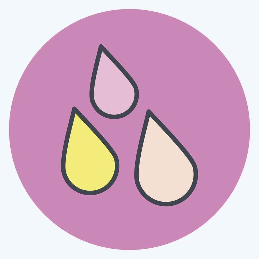 Icon Omega 3-6-9. related to CBD Oil symbol. simple design editable. simple illustration vector