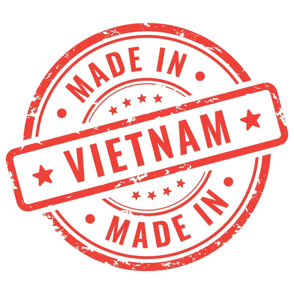 made in vietnam vector