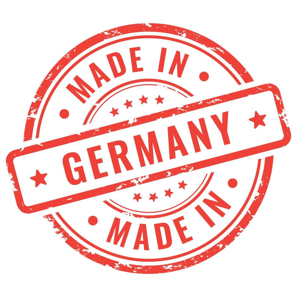 made in germany vector