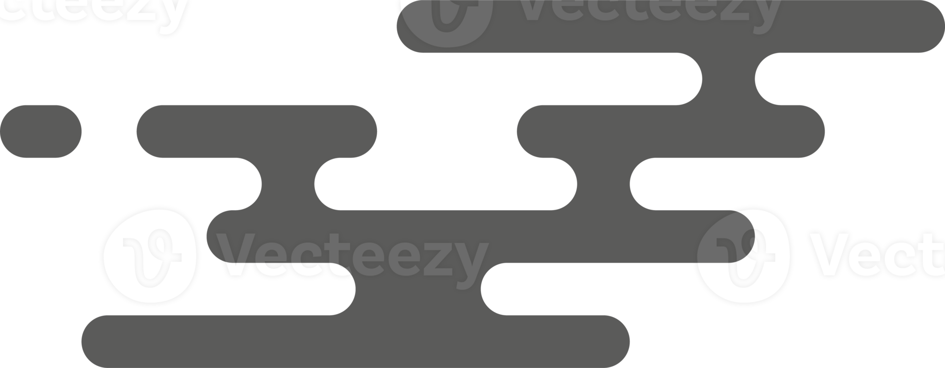 Aziatisch Chinese wolken. traditioneel oosters Aziatisch vlak ontwerp element png