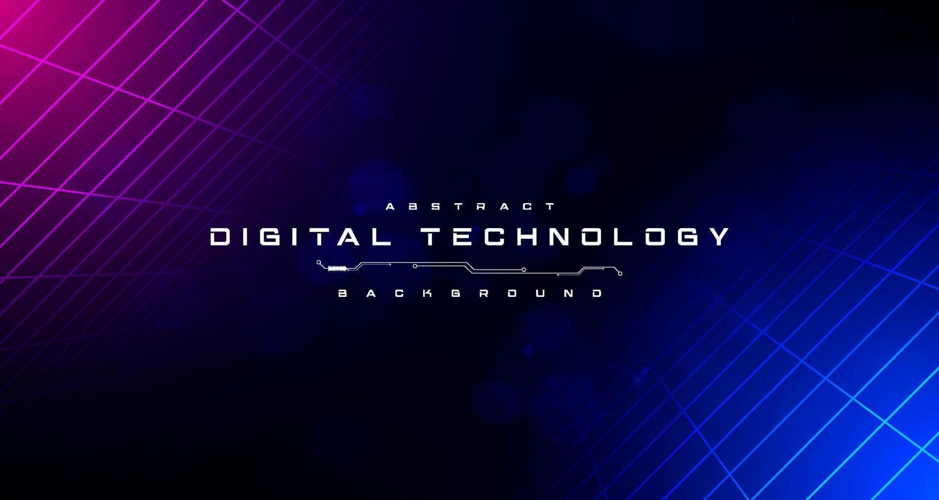 Digital technology metaverse neon blue pink background, cyber information, abstract speed connect communication, innovation future meta tech, internet network connection, Ai big data, illustration 3d vector