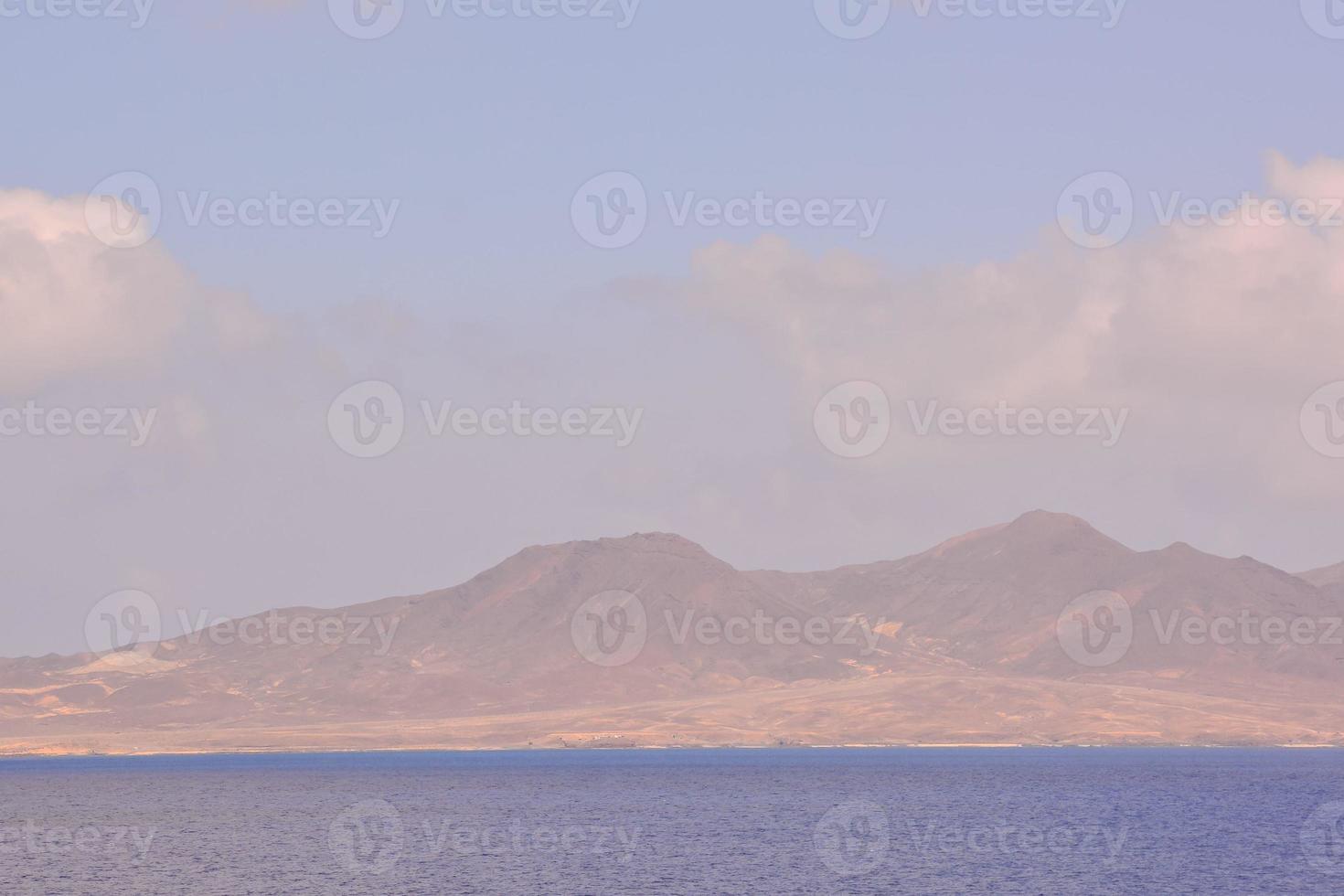 Scenic coastal view photo
