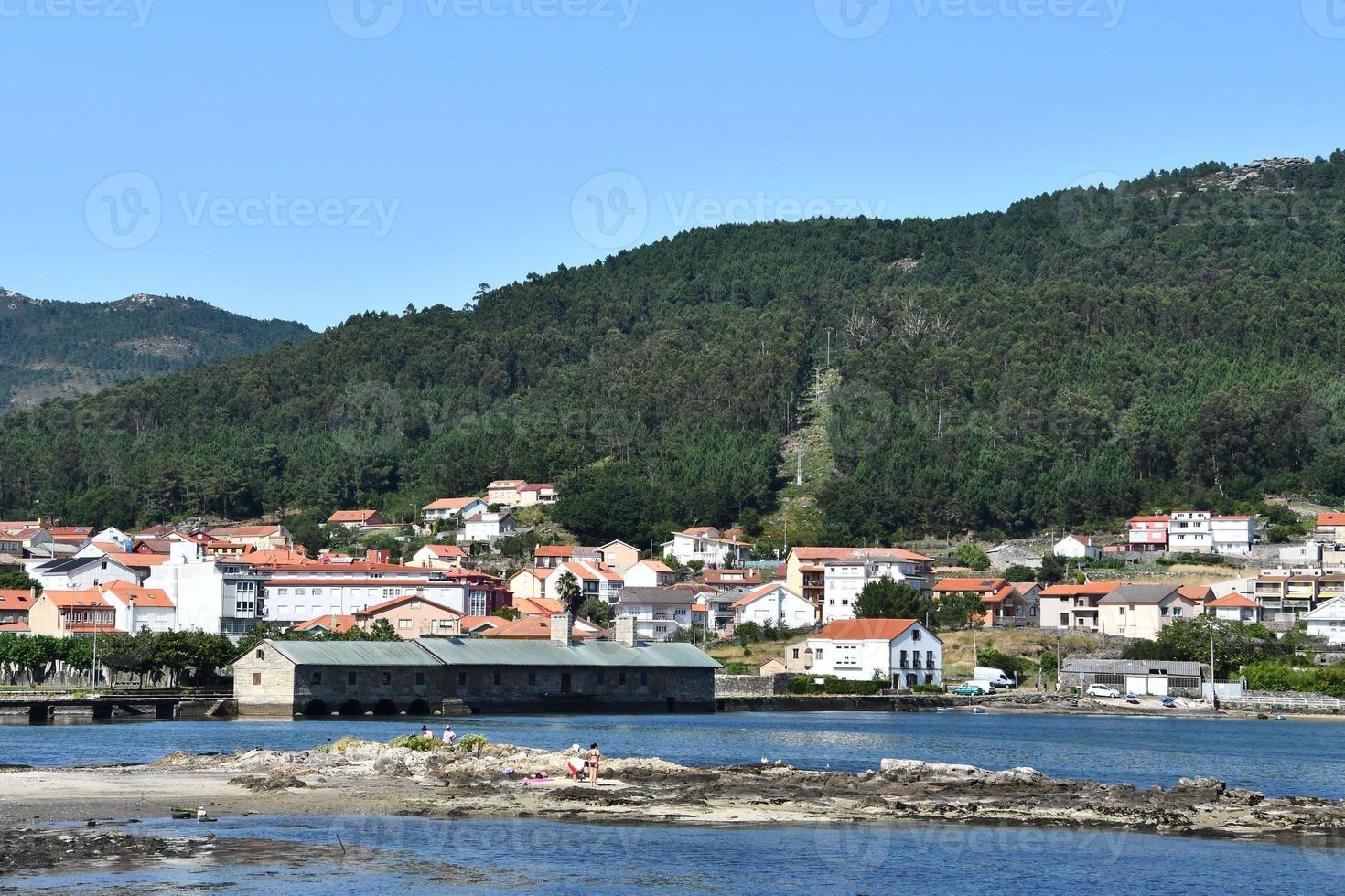 Scenic coastal view photo