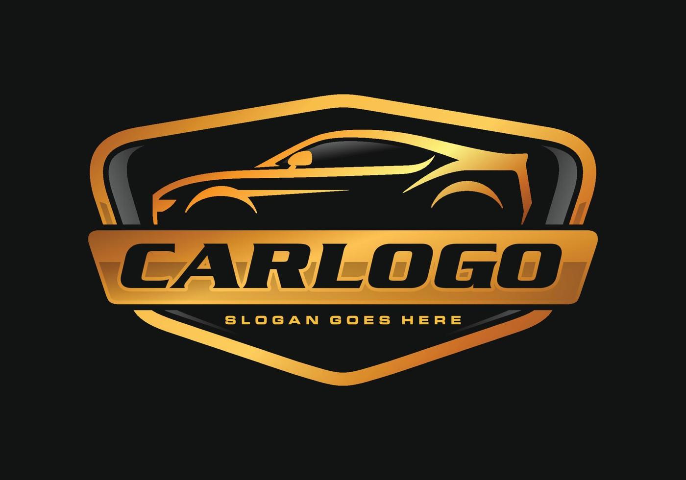 Car automotive logo design vector