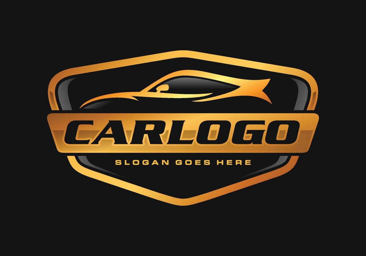 Car automotive logo design vector