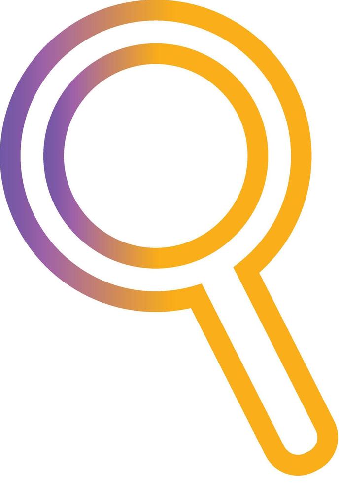 Magnifying Glass Icon vector
