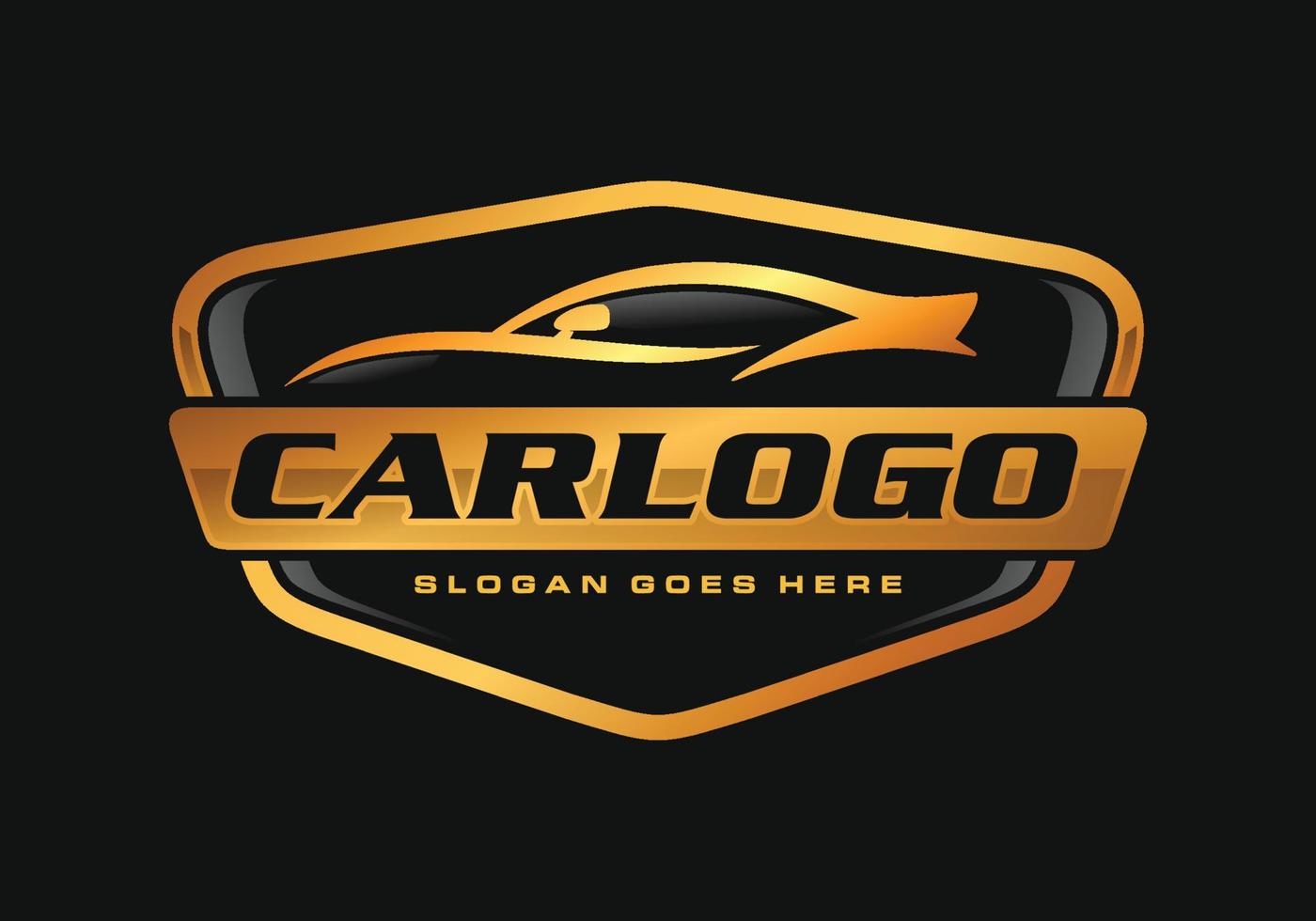 coche automotor logo diseño vector