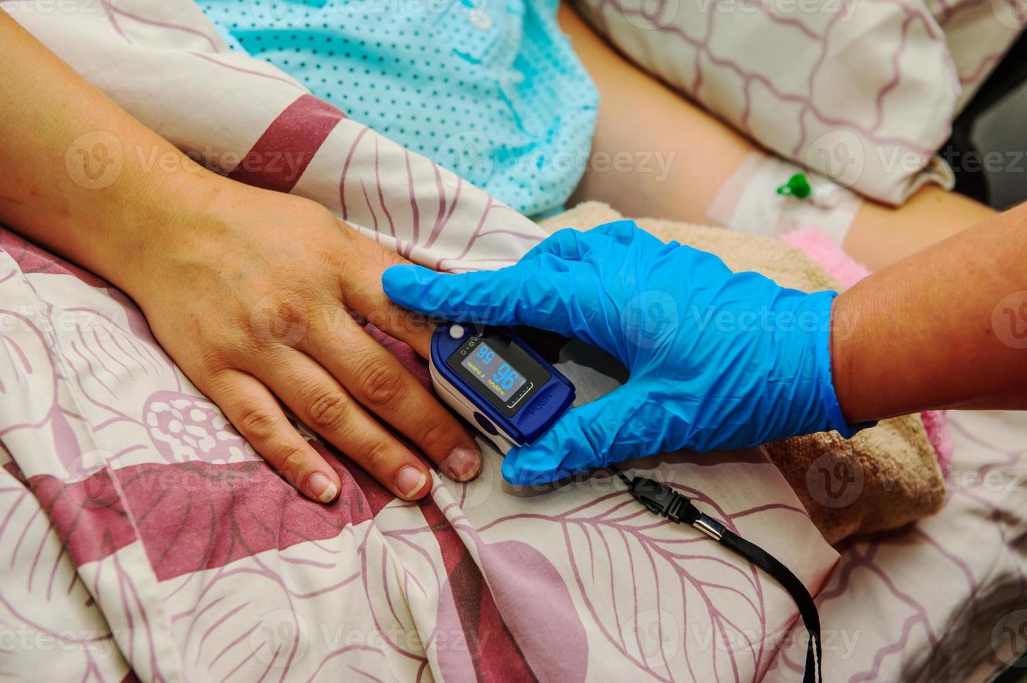 Doctor checking patient with examining, presenting results symptom and recommend treatment method, photo