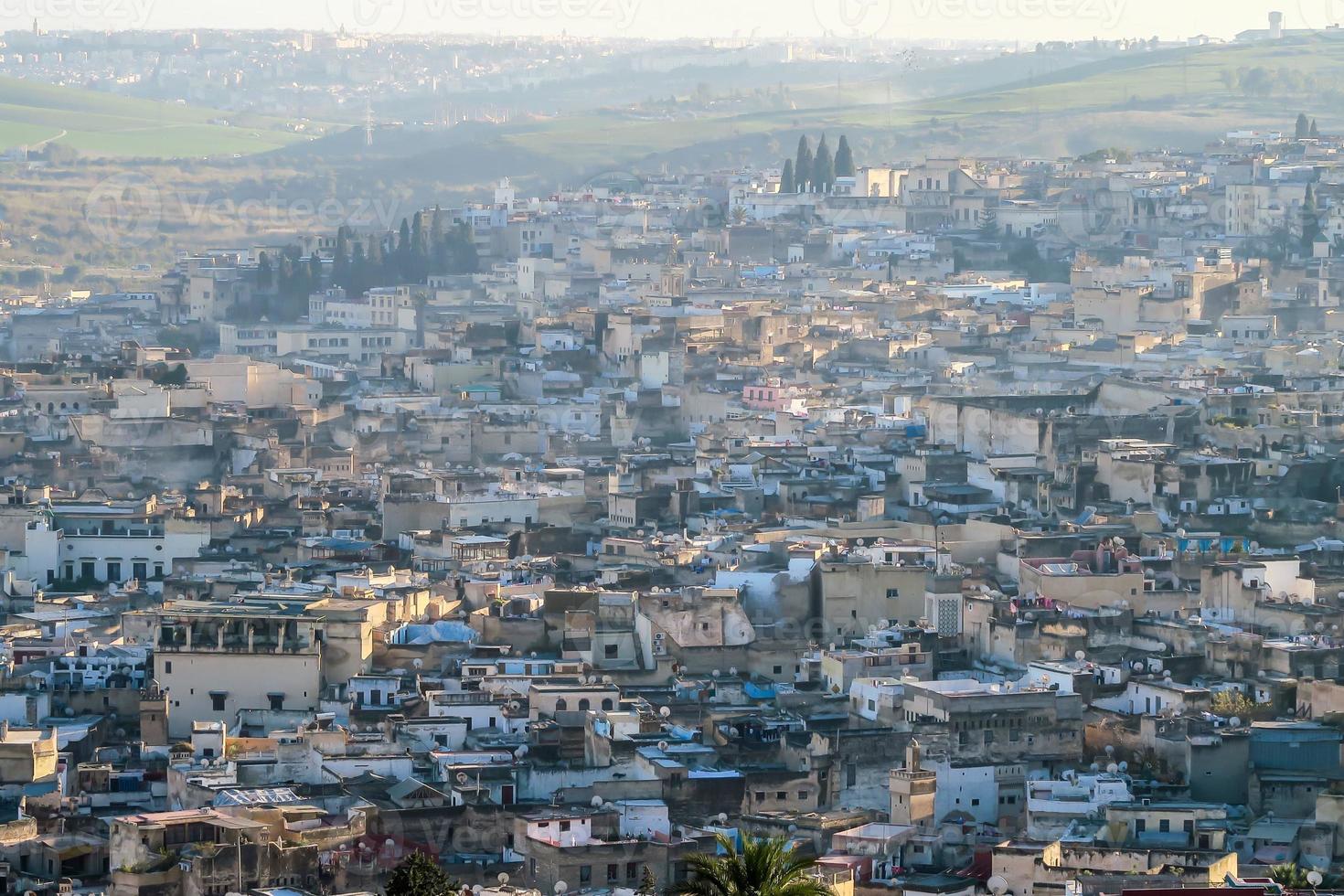 View of Marrakech, Morocco photo