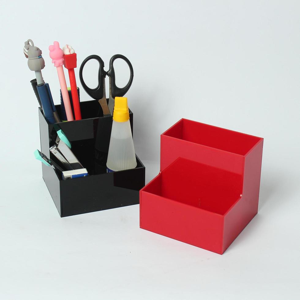 office stationery box made of acrylic photo