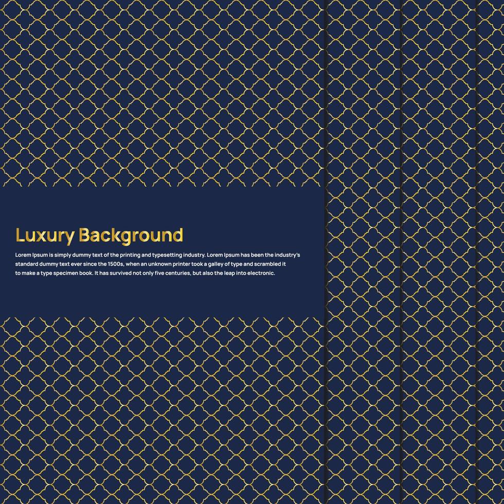 Luxury Pattern background vector