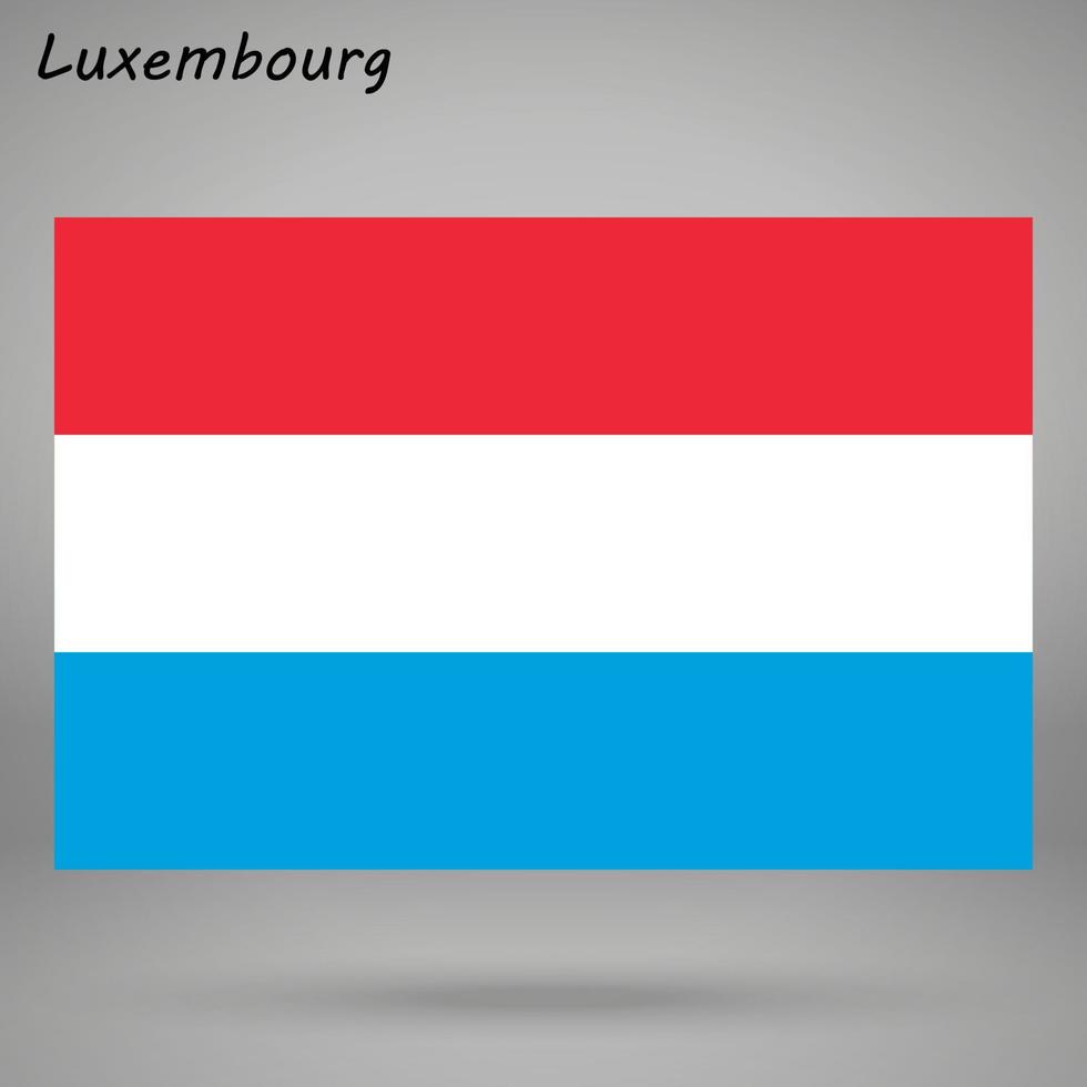 simple flag isolated . Vector illustration