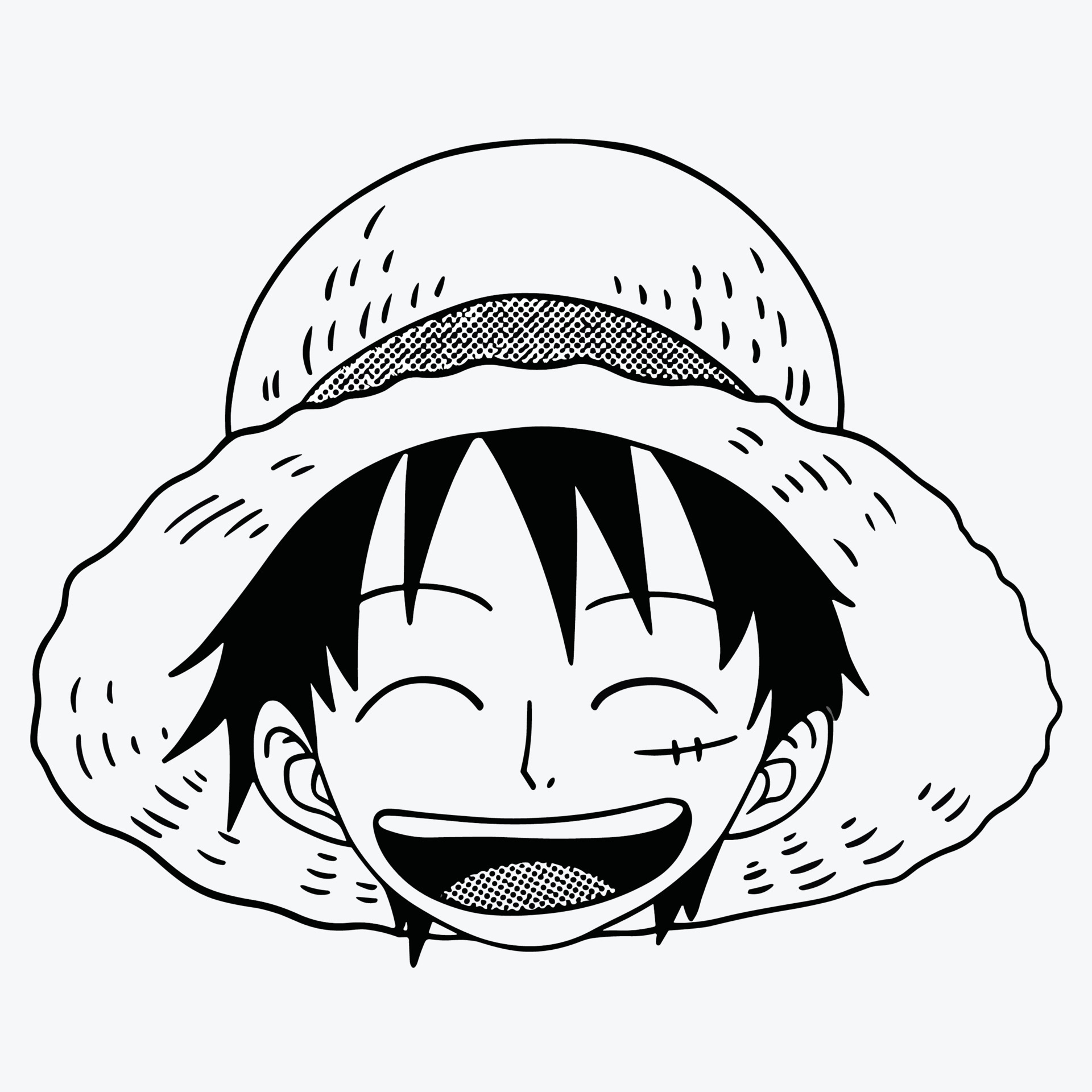 Luffy anime one piece 21857990 Vector Art at Vecteezy