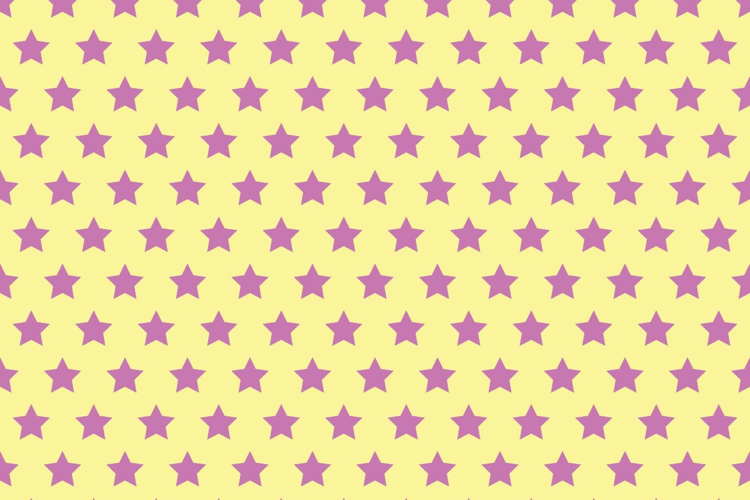 digonal abstrac wavy simple violet polka star pattern on yellow background . vector