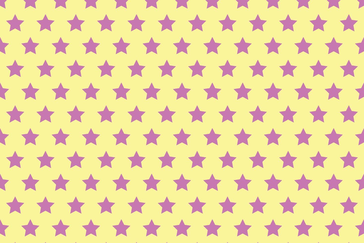 digonal abstrac wavy simple violet polka star pattern on yellow background . vector