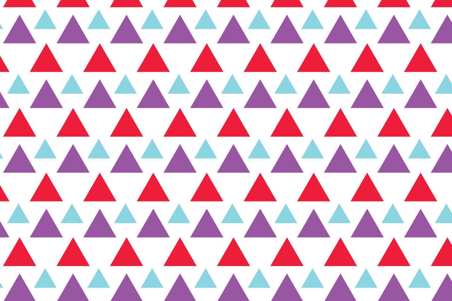 digonal abstrac wavy simple violet red and pest polka triangle pattern on white background . vector