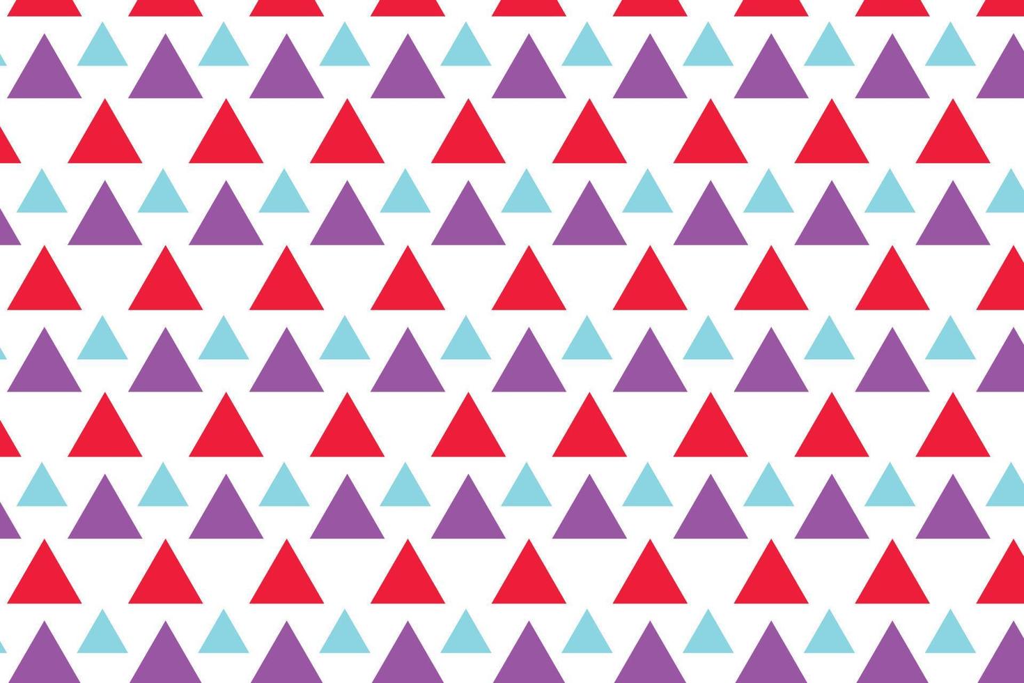 digonal abstrac wavy simple violet red and pest polka triangle pattern on white background . vector