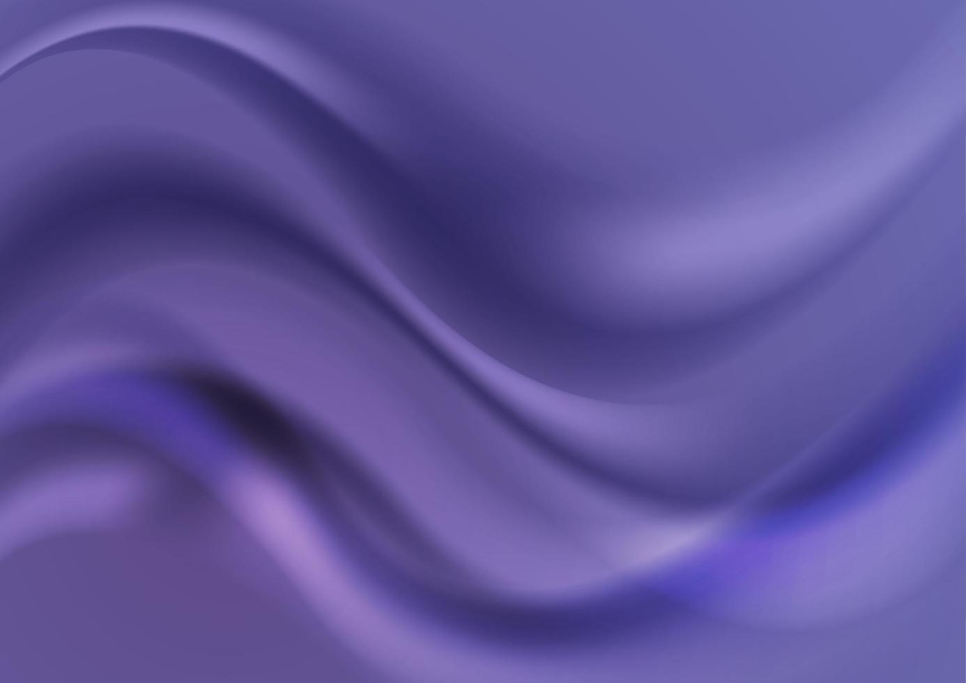 Ultra violet glowing shiny waves abstract background vector