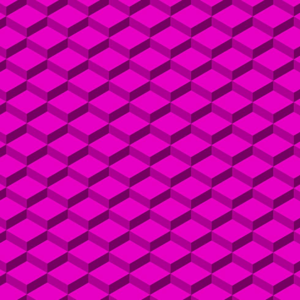 Abstract isometric 3d tiles background vector