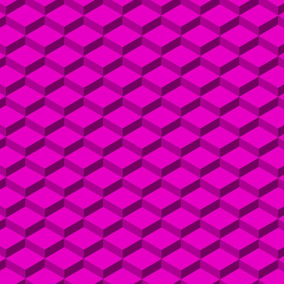 Abstract isometric 3d tiles background vector