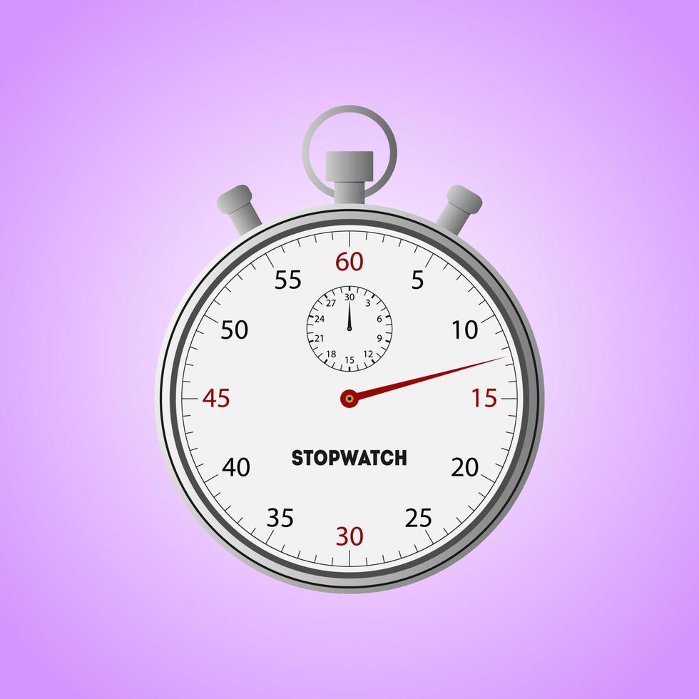 Stopwatch line icon, fitness and sport, timer sign vector graphics, editable stroke linear icon