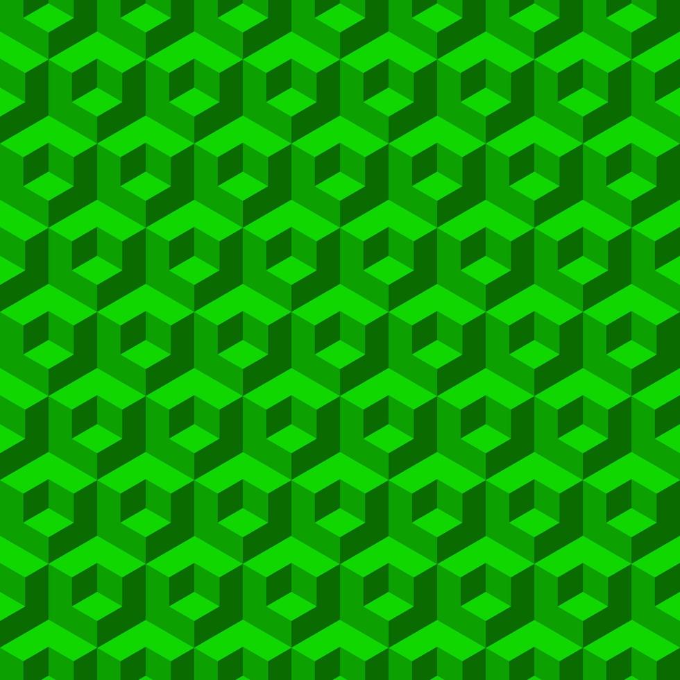 Abstract vector isometric 3D mosaic background