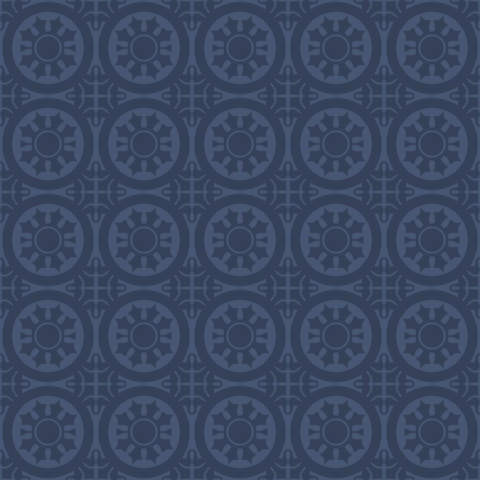 Abstract geometric seamless pattern with circles. Modern abstract design for paper, cover, fabric, interior decor vector