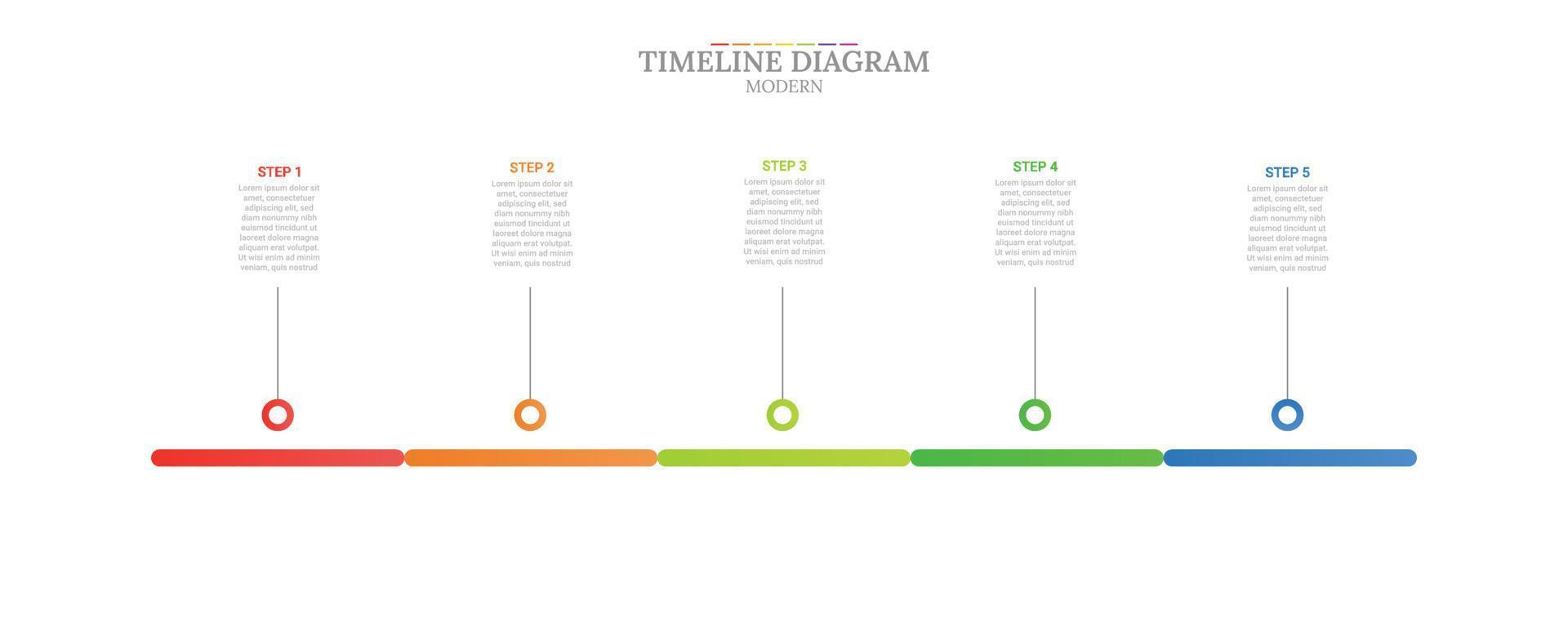 info graphic time line template, 6 steps. the presentation is easy for you to understand, suitable for web, presentations etc. vector