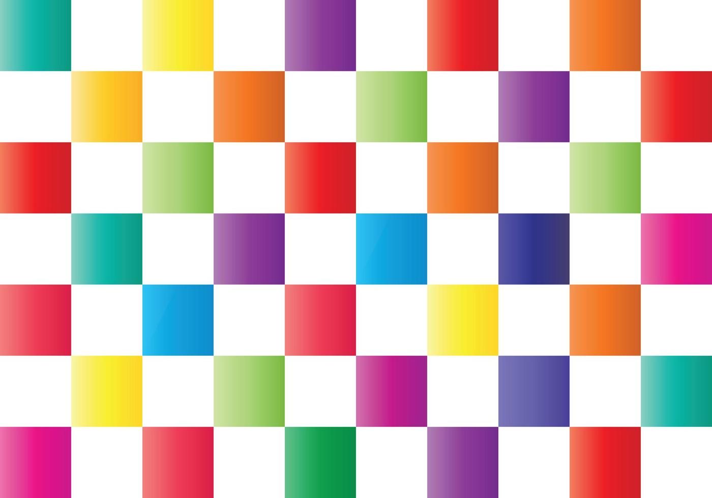 Premium background of multicolored squares vector