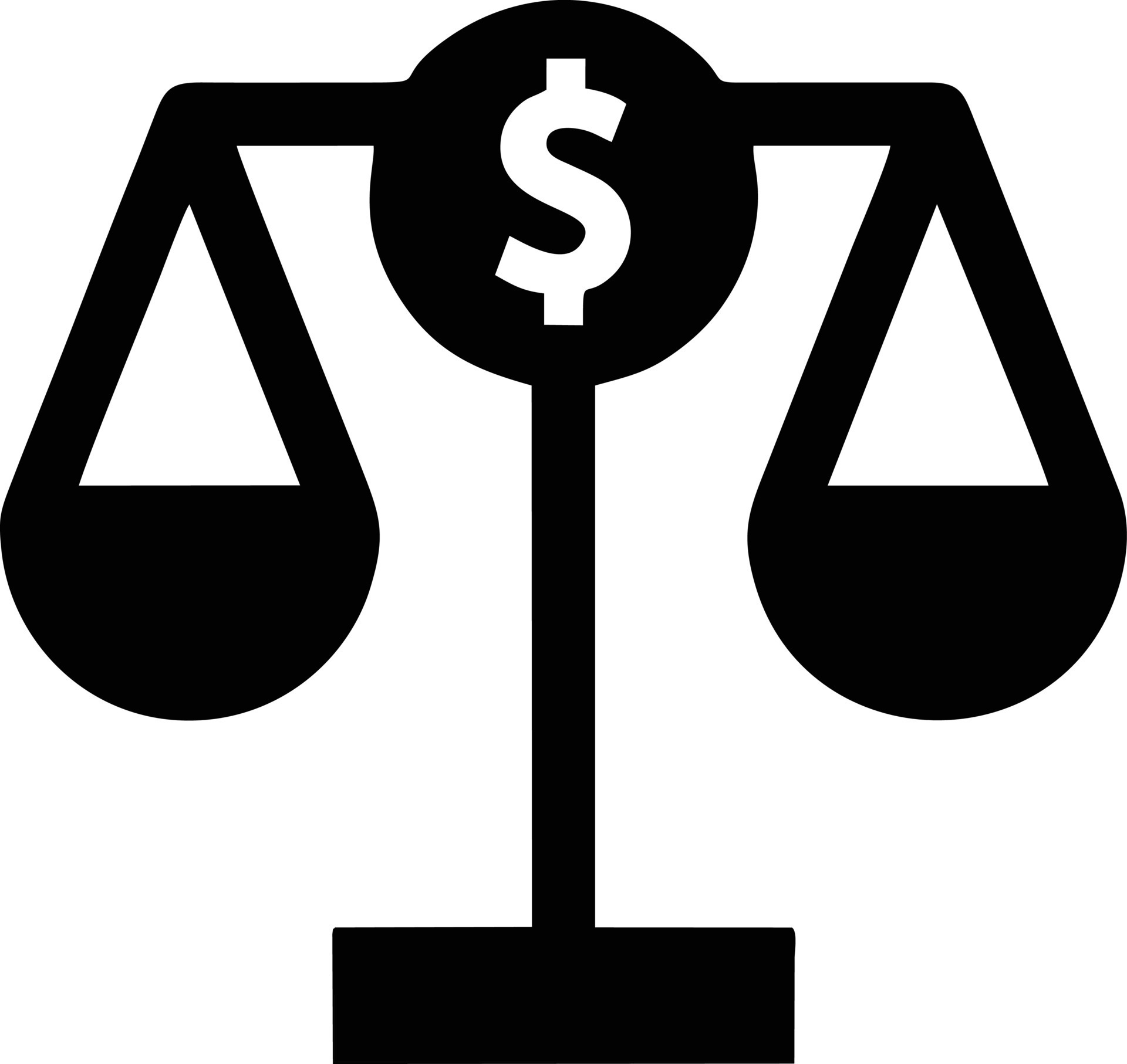 Scale balance icon symbol design, Illustration of the law balance icon vector image. EPS 10