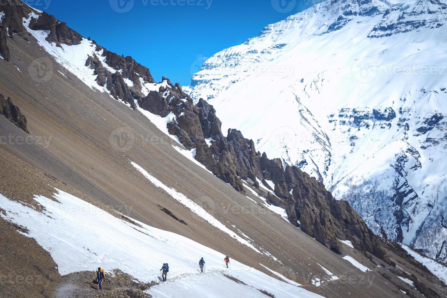 on the lap of Himalaya photo