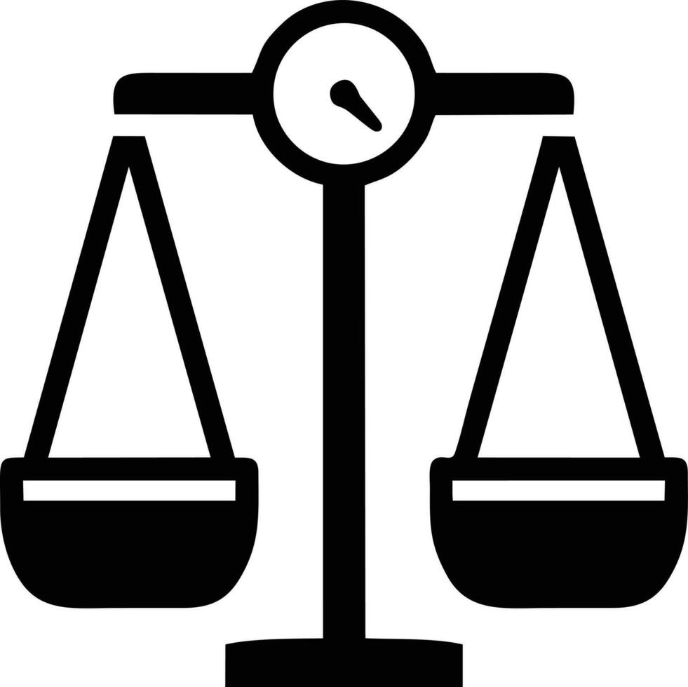 Scale balance icon symbol design, Illustration of the law balance icon vector image. EPS 10