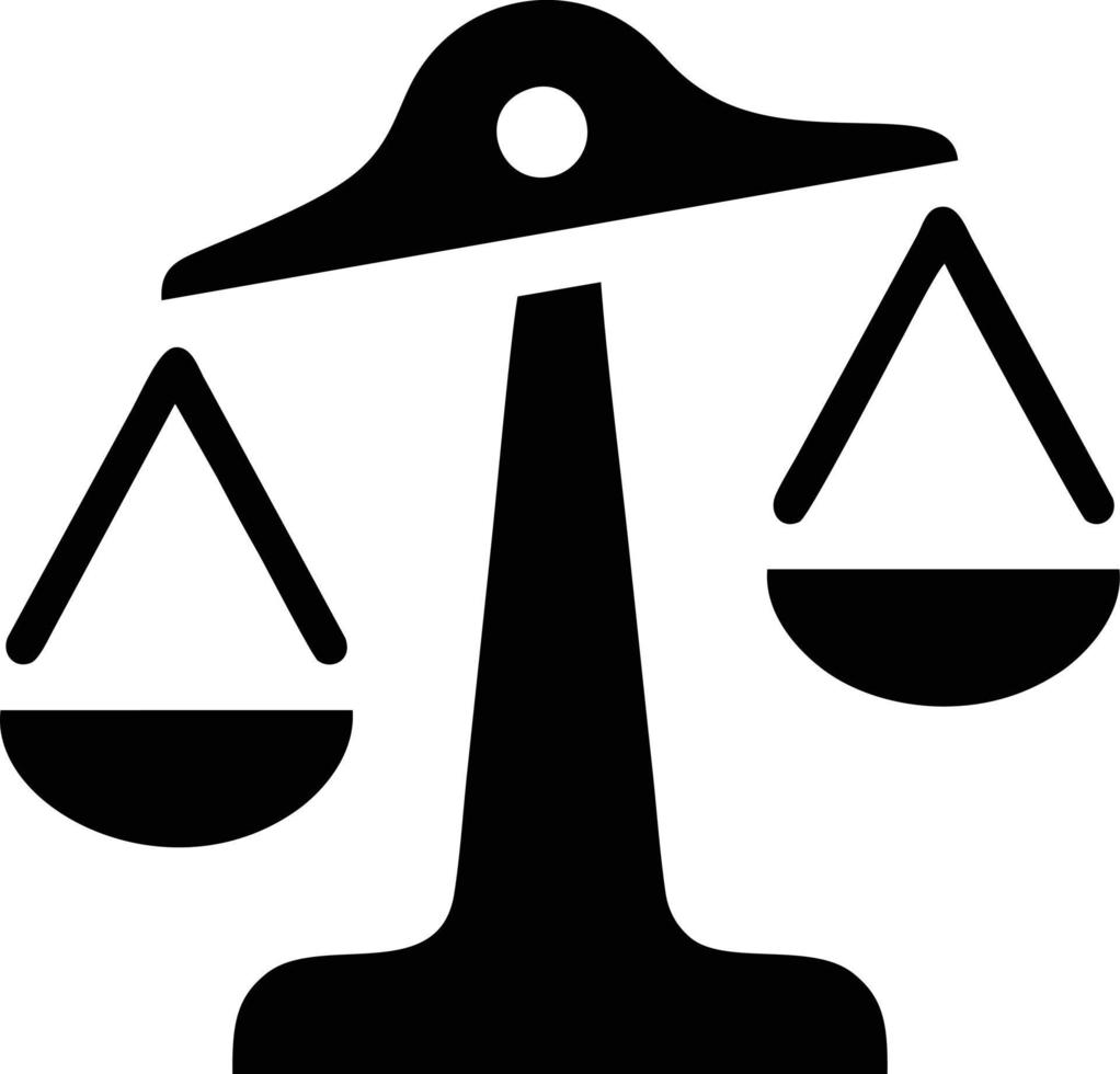 Scale balance icon symbol design, Illustration of the law balance icon vector image. EPS 10