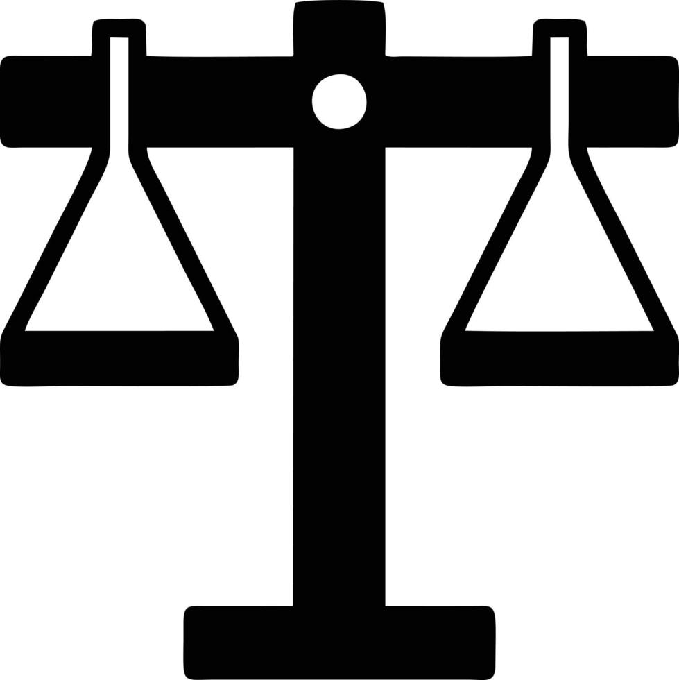 Scale balance icon symbol design, Illustration of the law balance icon vector image. EPS 10