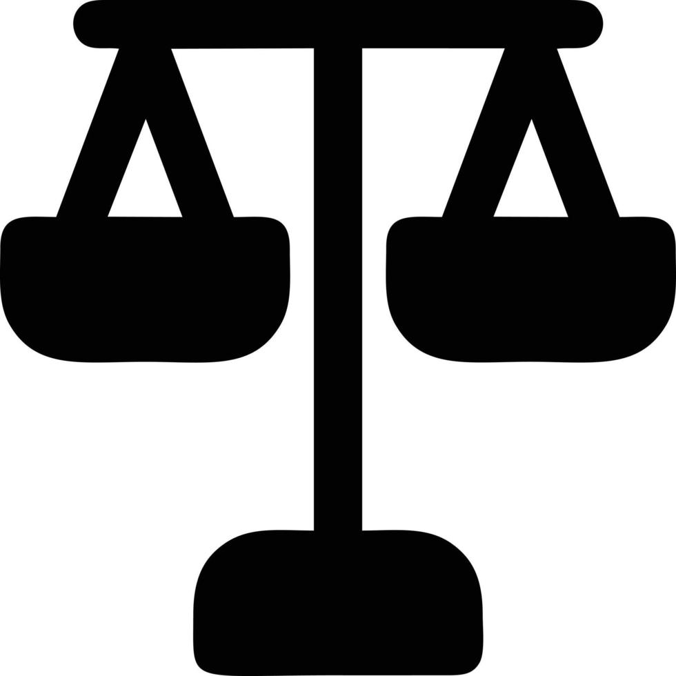 Scale balance icon symbol design, Illustration of the law balance icon vector image. EPS 10