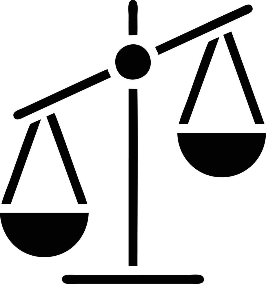 Scale balance icon symbol design, Illustration of the law balance icon vector image. EPS 10