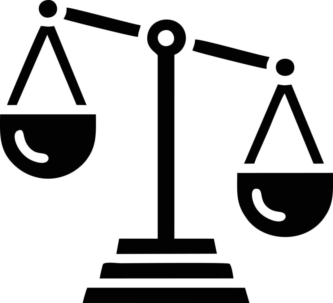 Scale balance icon symbol design, Illustration of the law balance icon vector image. EPS 10