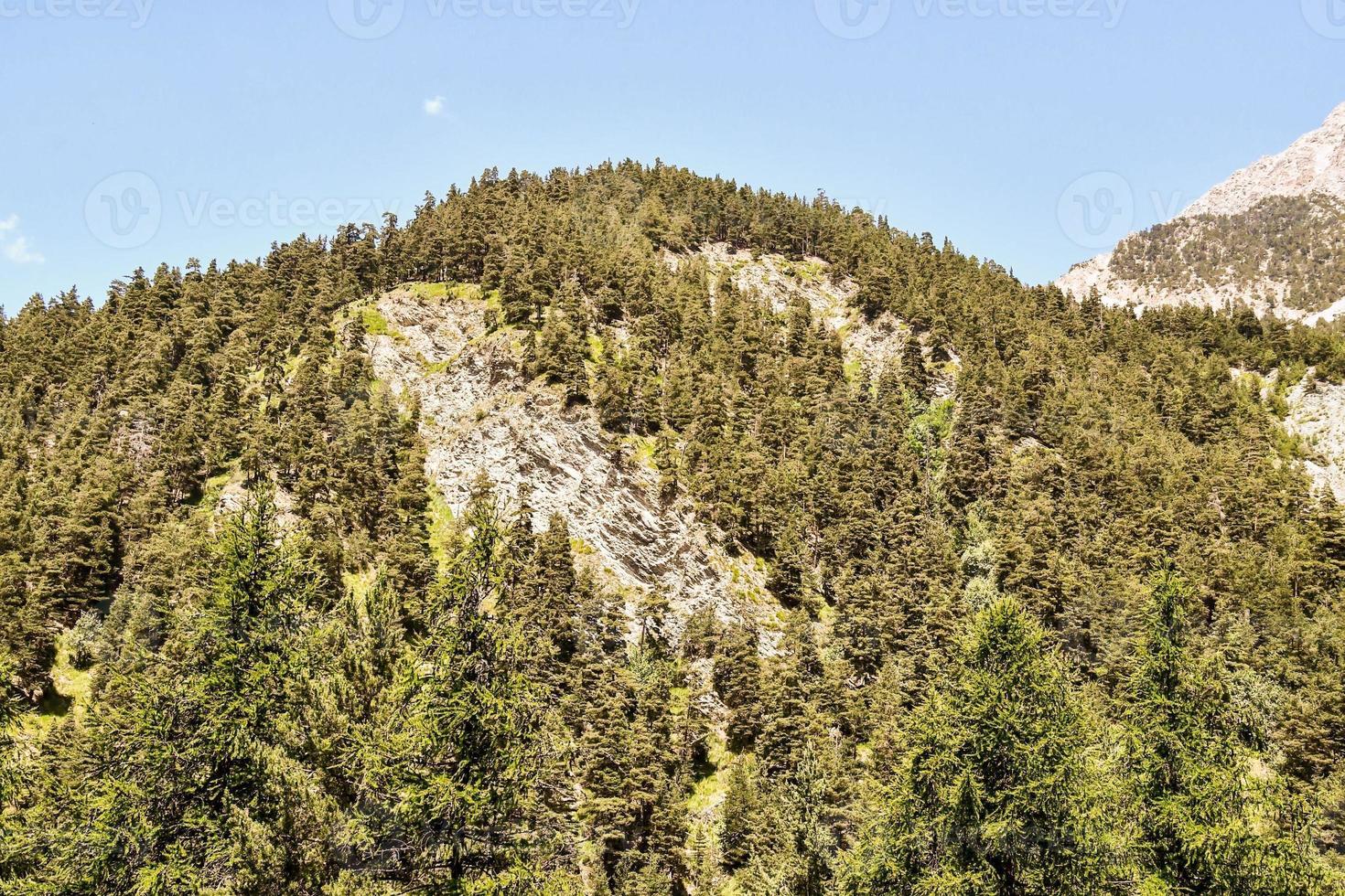 Scenic rural landscape photo