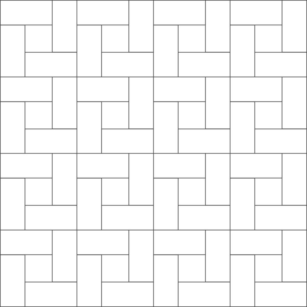 Seamless boho patterns with outline brick . Contemporary minimalistic trendy black and white backgrounds. Vector illustration Flat web design element for website or app, graphic design, logo, web site