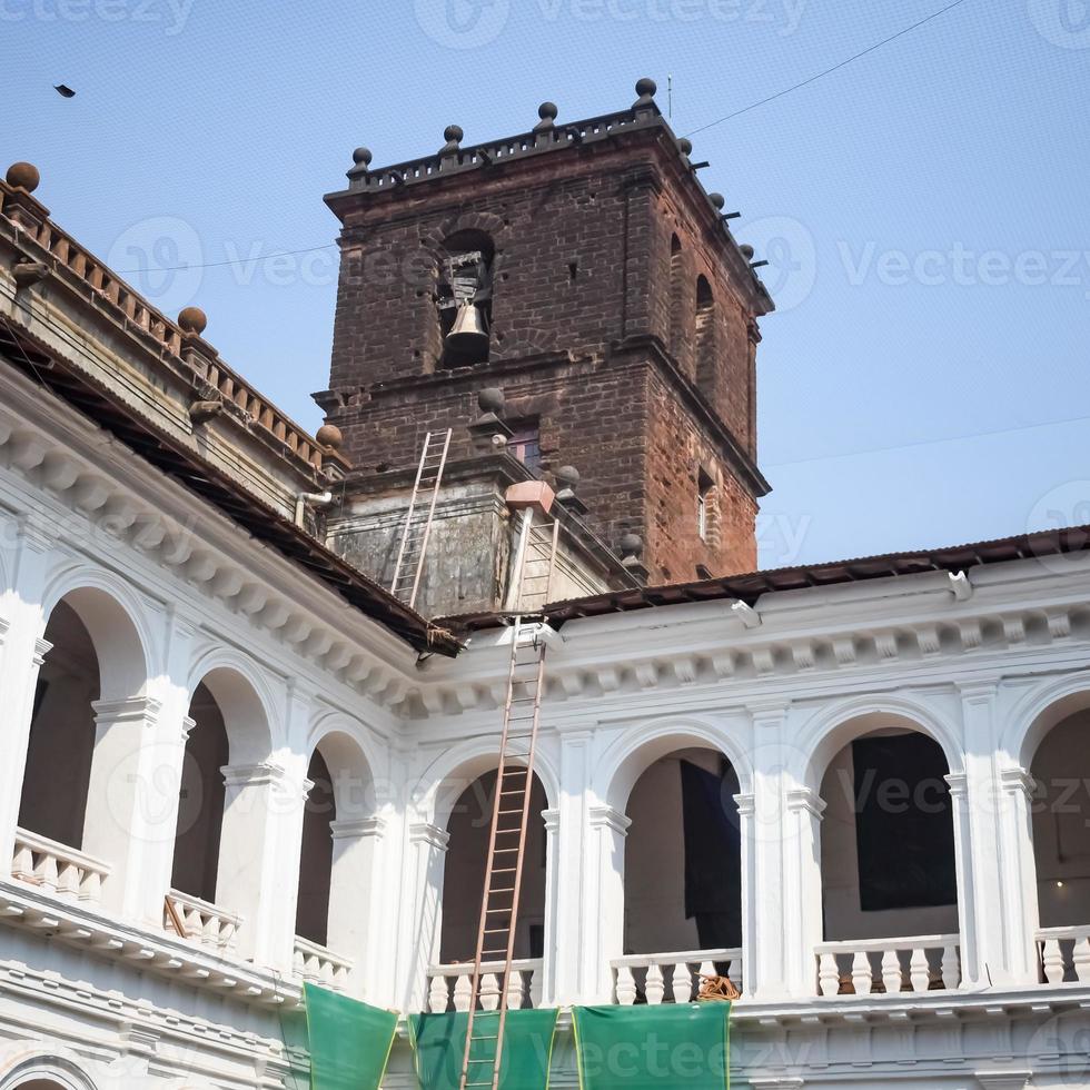 Ancient Basilica of Bom Jesus old goa church at South part of India, Basilica of Bom Jesus in Old Goa, which was the capital of Goa in the early days of Portuguese rule, located in Goa, India photo