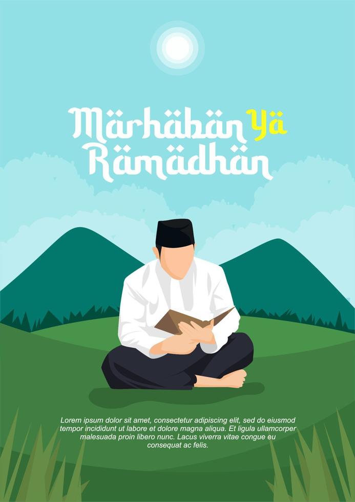 Marhaban Ya Ramadhan vector