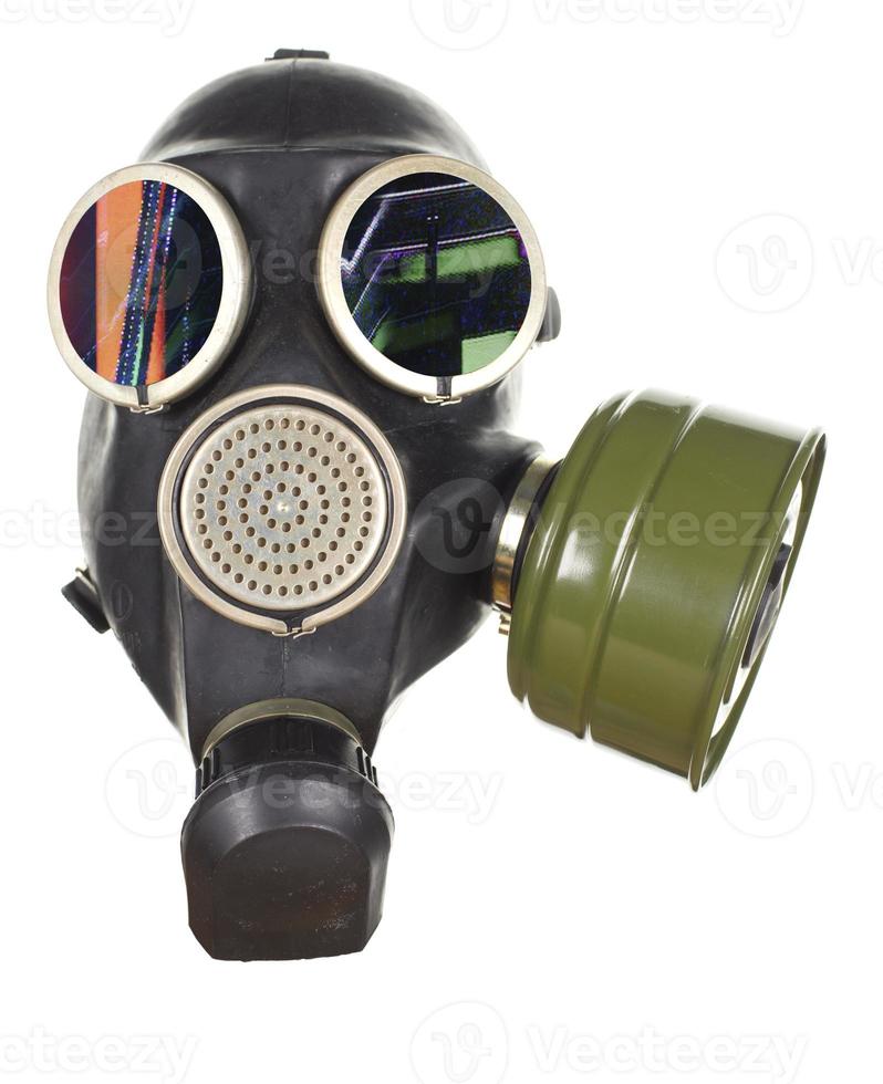 vintage gas mask photo