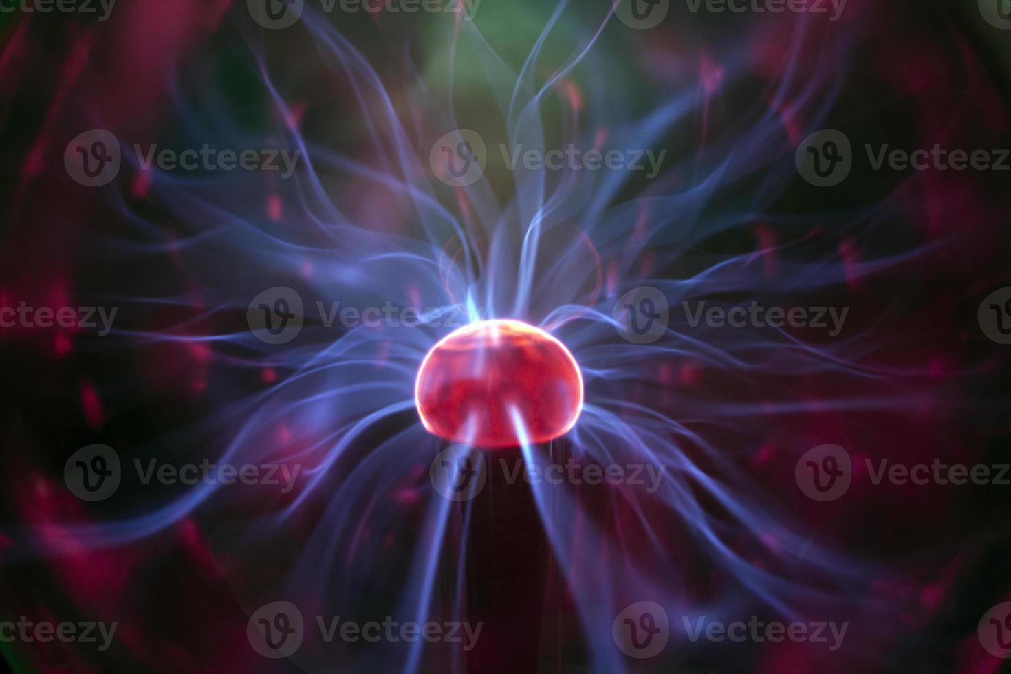 plasma ball abstract pattern photo