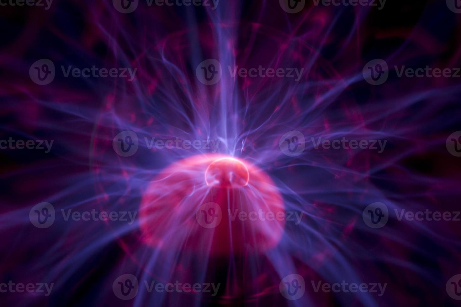 plasma ball abstract pattern photo