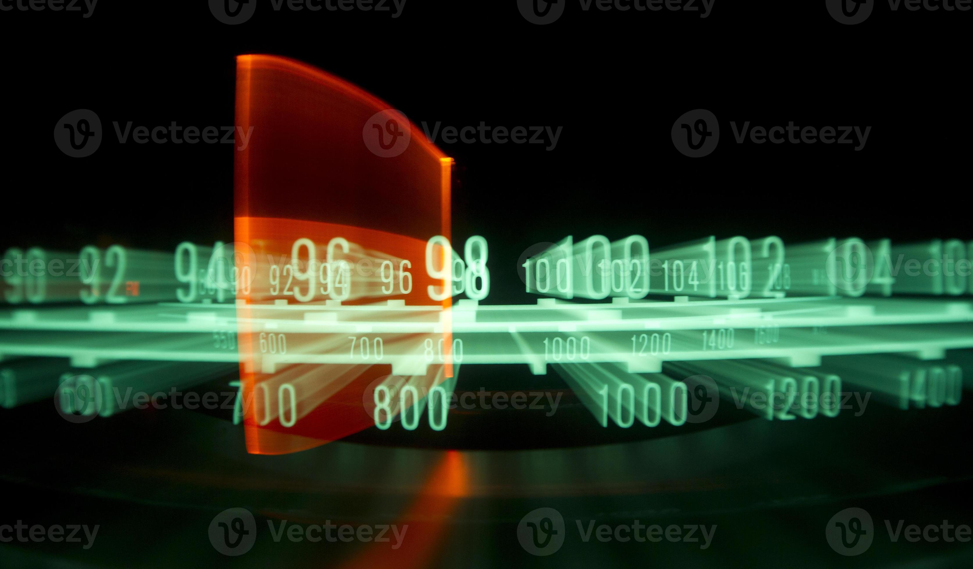 radio dial with lights 21861610 Stock Photo at Vecteezy