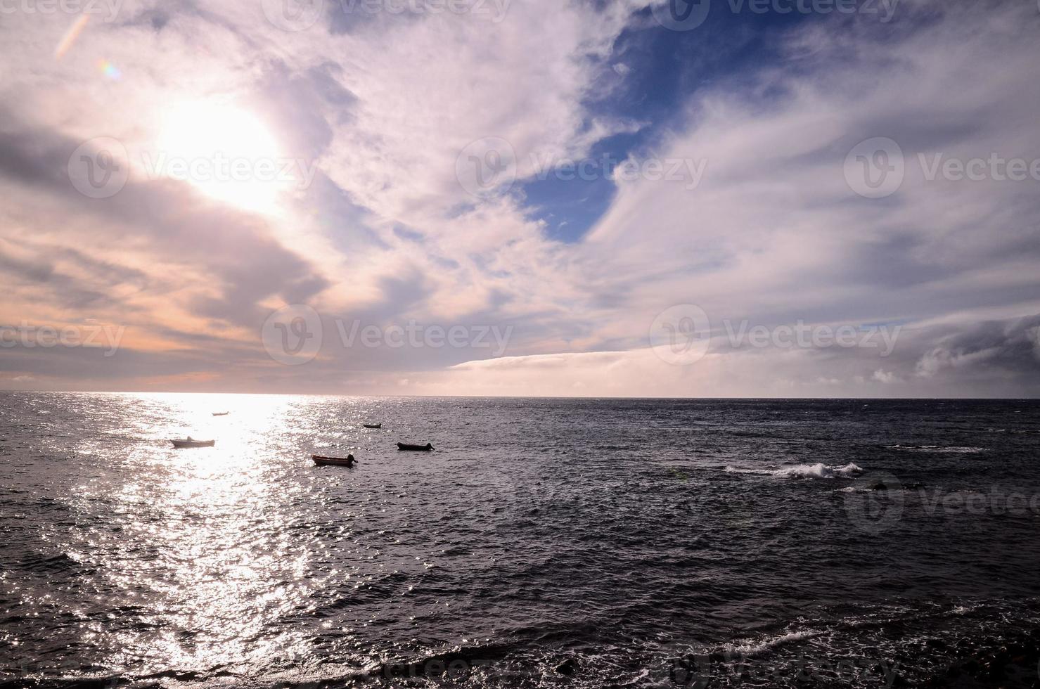 Scenic coastal view photo