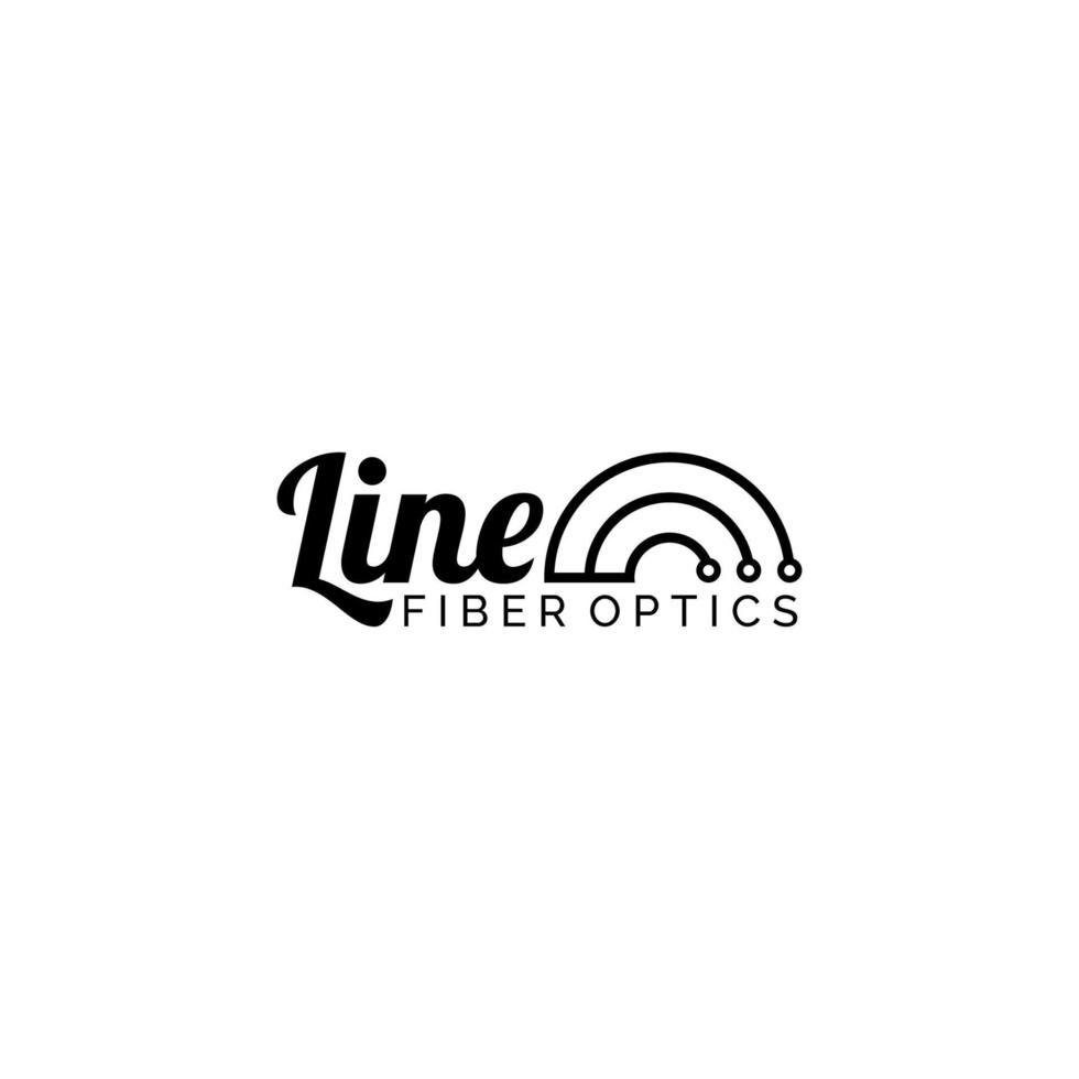 W Fiber Optics Logo Design Vector 21863524 Vector Art at Vecteezy