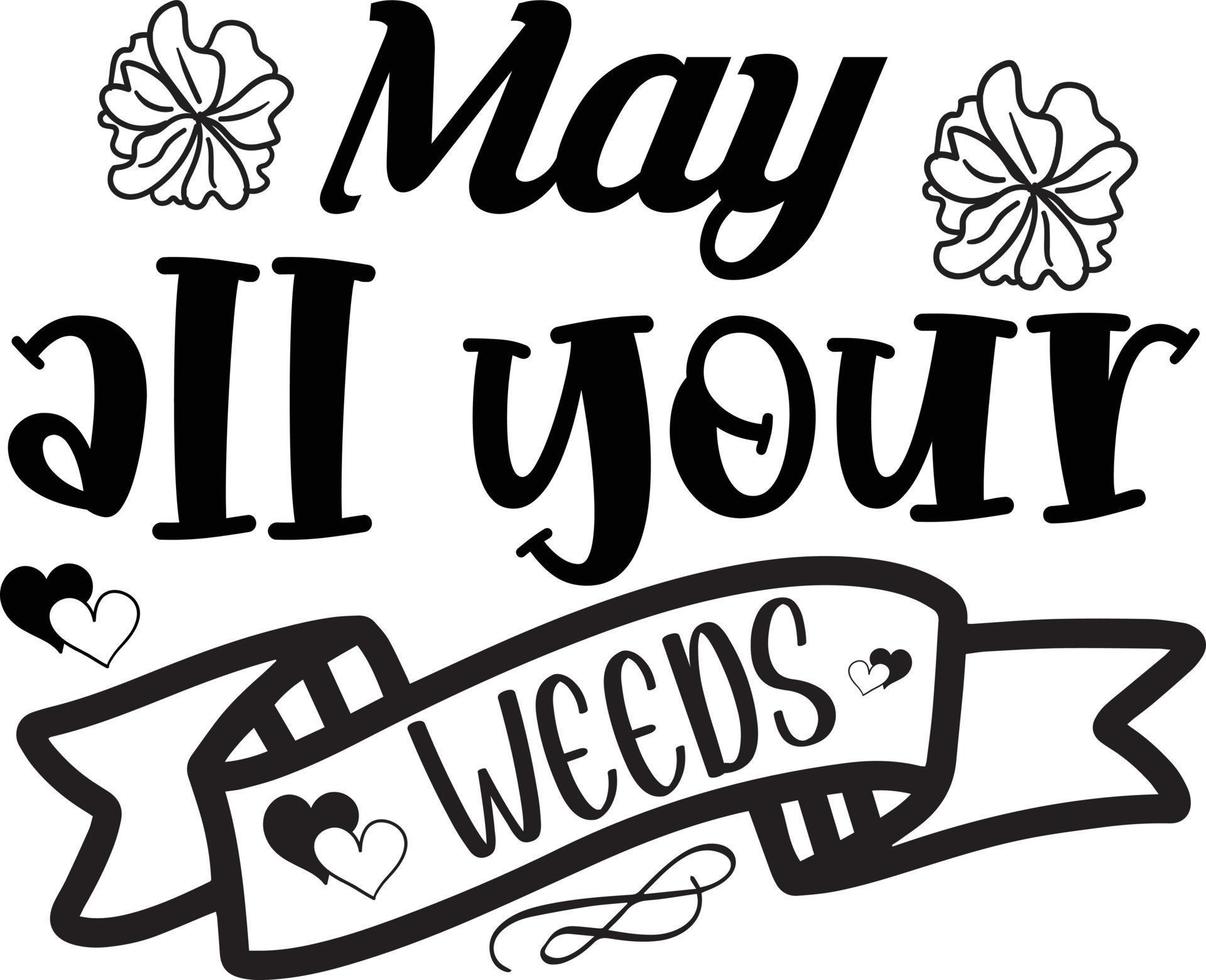 Garden Svg Design vector