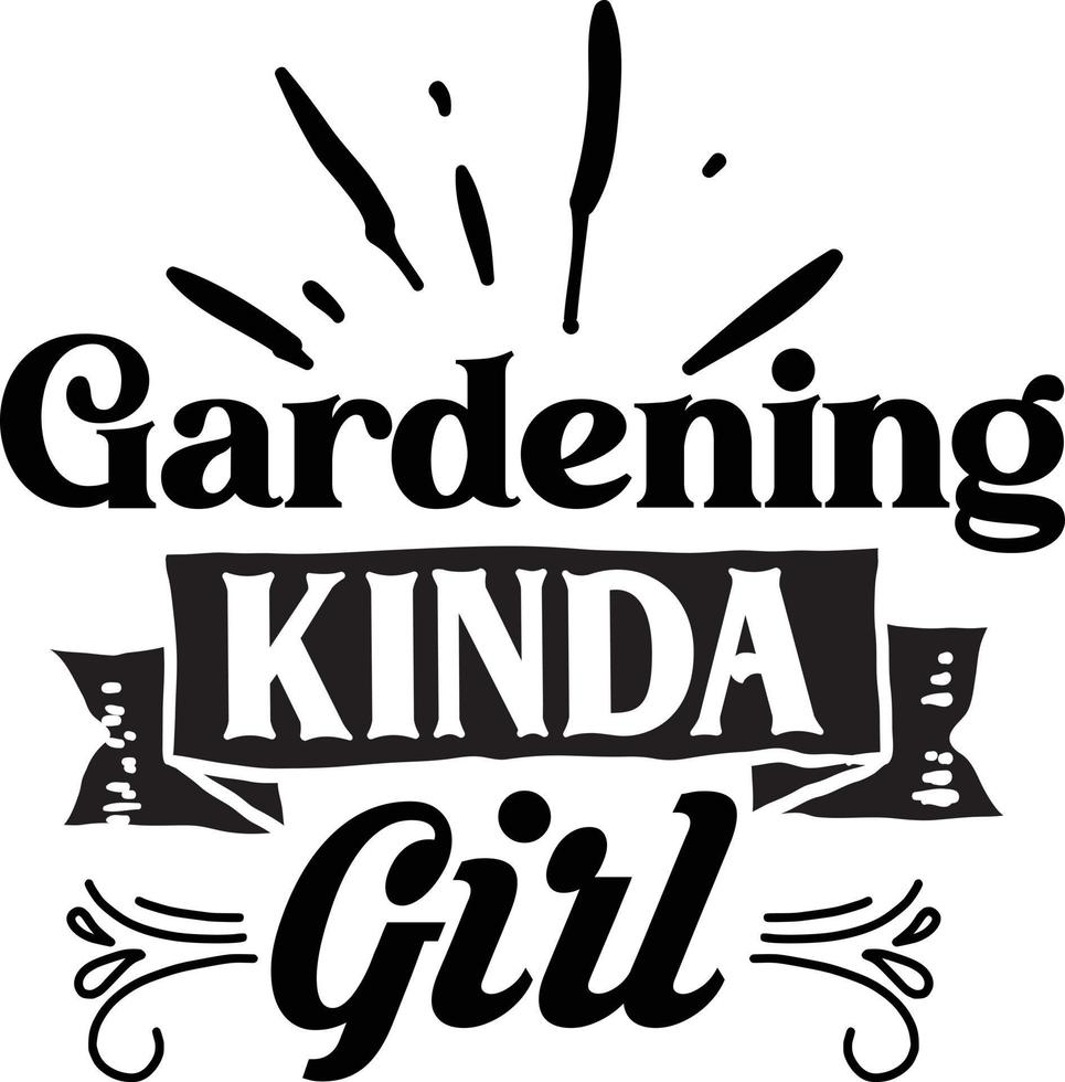 Garden Svg Design vector